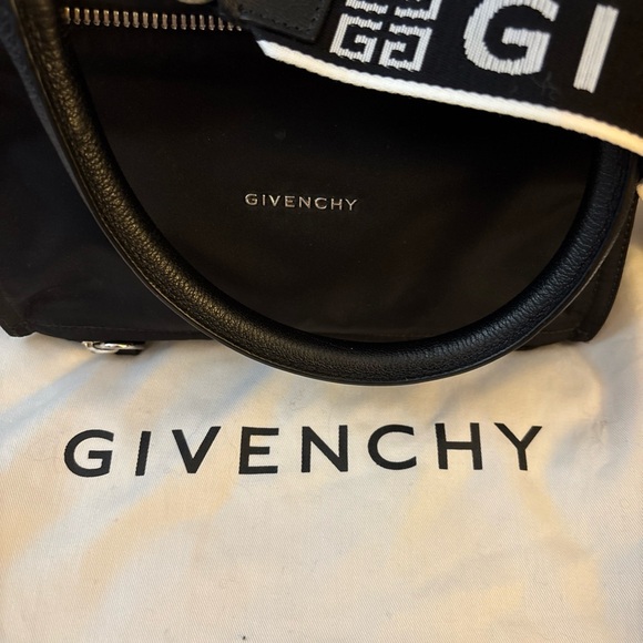 Givenchy Black Crossbody Bag with Logo Strap - Picture 2 of 11